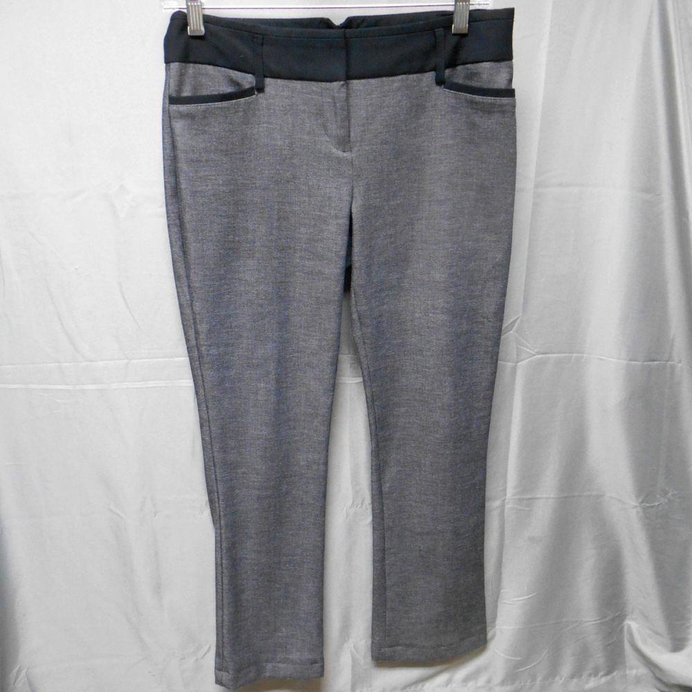 NWOT Express Columnist gray black pants women’s 0R